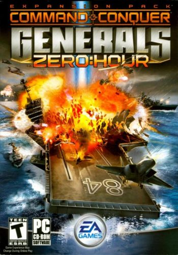 Command & Conquer Generals pc cover