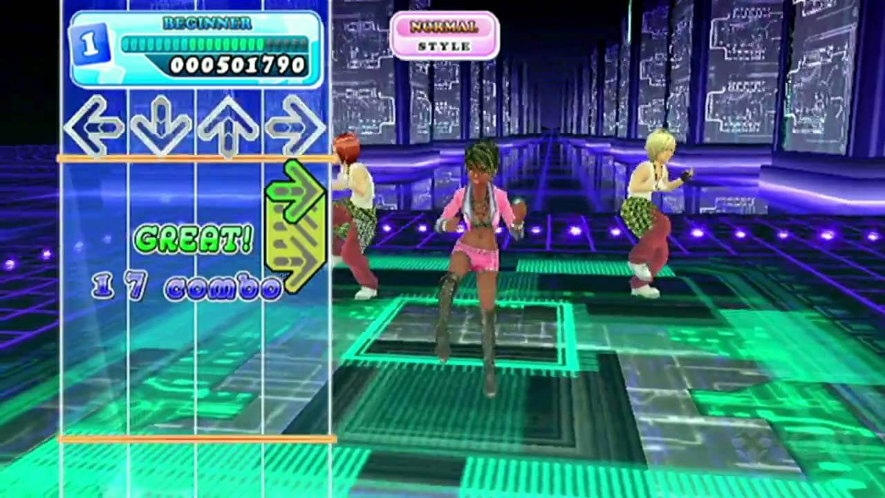 Dance Dance Revolution pc gameplay