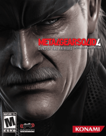 Metal Gear Solid 4 Guns of the Patriots pc cover Metal Gear Solid 4 Guns of the Patriots pc cover
